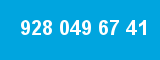 928 049 67 41
